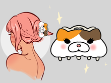 Load image into Gallery viewer, Fat Cat Claw Clip