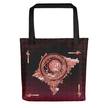 Load image into Gallery viewer, Flower Timewheel Tote Bag