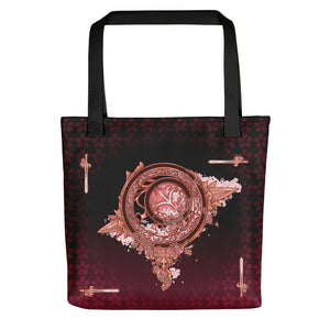 Flower Timewheel Tote Bag